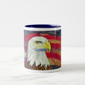 広い空のため ツートーンマグカップ (中央)