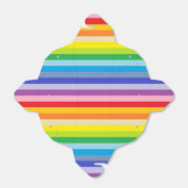 広い範囲の虹のストライプ像 フェイバーボックス (折り畳みなし)