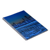 広い肩幅およびミシガン湖市 ノートブック (右側)