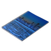 広い肩幅およびミシガン湖市 ノートブック (左側)