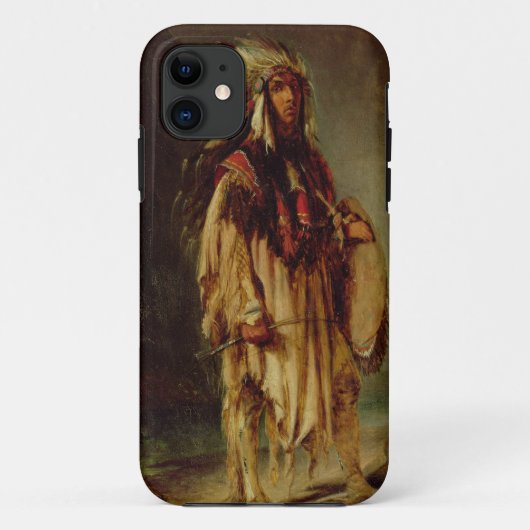 広い風景の中の北アメリカのインド人 Case-Mate iPhoneケース (裏面)