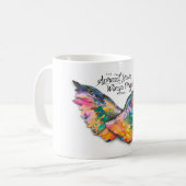 広がりあなたの翼のプロジェクト-コーヒー・マグ コーヒーマグカップ (正面左)