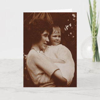 広がりのクリの木の下の1920年、 カード