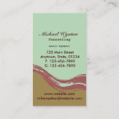 広がりの名刺のミント 名刺 (裏面)