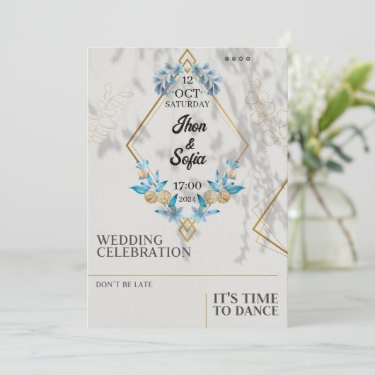 広がり 招待状 (スタンド正面)