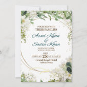 広がる招待状カード 招待状 (裏面)