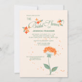 広がる種の招待状 招待状 (正面)