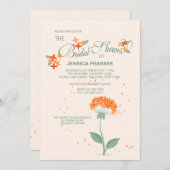 広がる種の招待状 招待状 (正面/裏面)