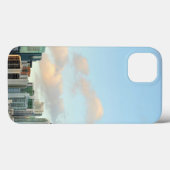 広く澄んな空に対するマイアミの超高層ビル Case-Mate iPhoneケース (裏面 (横))