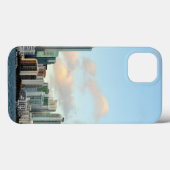 広く澄んな空に対するマイアミの超高層ビル Case-Mate iPhoneケース (裏面 (横))