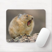 広く開けて下さい マウスパッド (マウス)