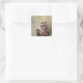 広く開け！Otterスタンプ スクエアシール (バッグ)