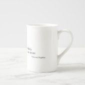 広く-プライド及び偏見誤解されます ボーンチャイナマグカップ (右)