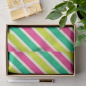 広カラフルモダンストライプ大聖降誕祭 薄葉紙 (ギフト)