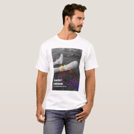 広告おもしろいポスター Tシャツ