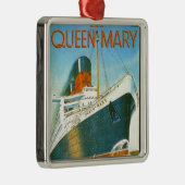 広告するヴィンテージメリーRMSの女王 メタルオーナメント (右)