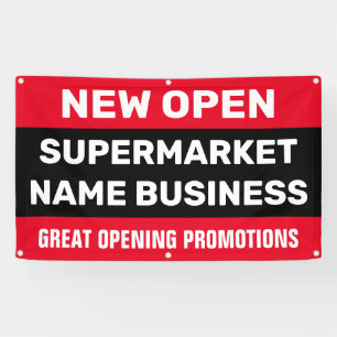 広告とロゴのバナー 横断幕