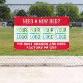 広告とロゴ 横断幕 (インサイチュ)