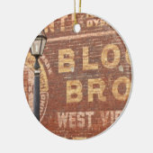 広告の建物 セラミックオーナメント (左)