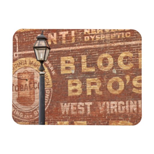 広告の建物 マグネット (横)