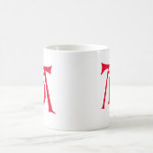広告のDurerのモノグラム コーヒーマグカップ (中央)