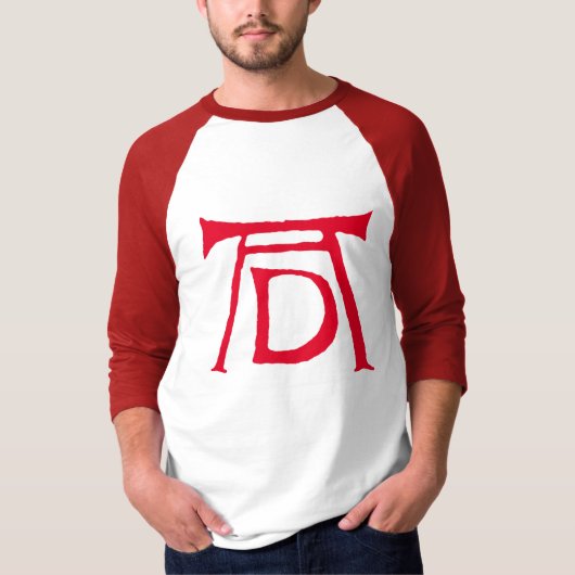 広告のDurerのモノグラム Tシャツ (正面)