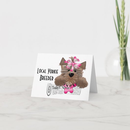 広告ノートカード シーズンカード (正面)