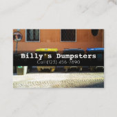 広告レンタル会社 名刺 (正面)