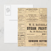 広告油 ポストカード (正面/裏面)