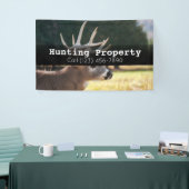 広告狩り不動産会社の業務用バナー 横断幕 (トレードショー)