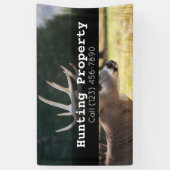 広告狩り不動産会社の業務用バナー 横断幕 (縦)