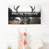 広告狩り不動産会社の業務用バナー 横断幕 (インサイチュ)