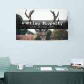 広告狩り不動産会社の業務用バナー 横断幕 (トレードショー)