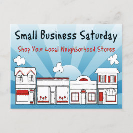 広告販売！スモールビジネスの土曜日 ポストカード