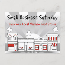 広告販売！スモールビジネスの土曜日 ポストカード