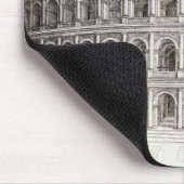 広告80 (版木、銅版、版画)で造られるColosseum マウスパッド (コーナー)