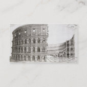 広告80 (版木、銅版、版画)で造られるColosseum 名刺 (裏面)
