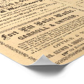 広告 ポスター (角)