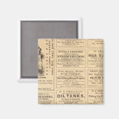 広告 マグネット (正面/裏面)