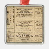 広告 メタルオーナメント (正面)