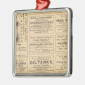 広告 メタルオーナメント (左)