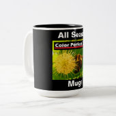 広告(昆虫)マルハナバチネクタールシーズン ツートーンマグカップ (正面左)