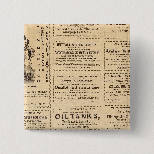 広告 缶バッジ (正面)