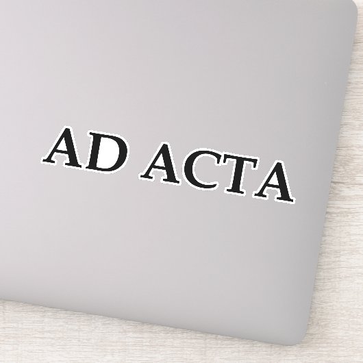 広告acta シール (詳細)