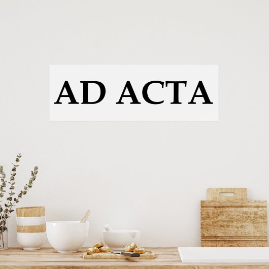 広告acta ポスター (キッチン)