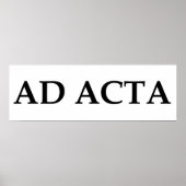 広告acta ポスター (正面)
