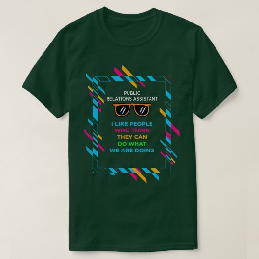 広報補助 Tシャツ (デザイン正面)