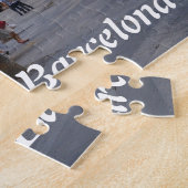 広場の実質のパズル ジグソーパズル (側面)