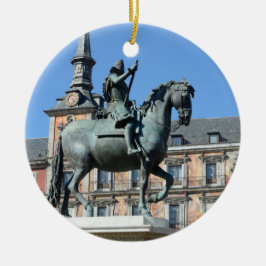 広場の市長、マドリードのオーナメント セラミックオーナメント