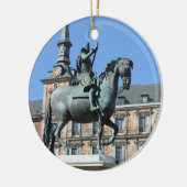 広場の市長、マドリードのオーナメント セラミックオーナメント (左)